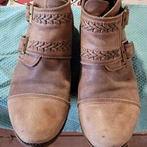 Lucky Brand Tan Leather Boots